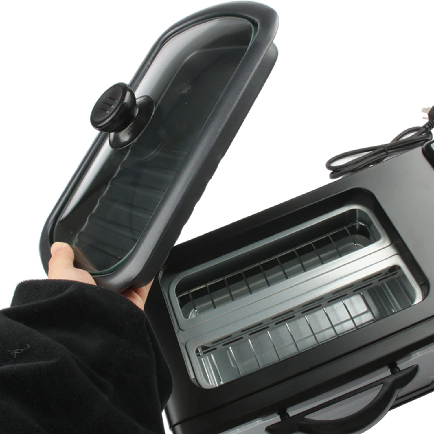2788 3 In 1 Breakfast Maker Portable Toaster Oven Grill Pan  Coffee Maker Full Breakfast Ready At One Go 2788 3 In 1 Breakfast Maker Portable Toaster Oven Grill Pan  Coffee Maker Full Breakfast Ready At One Go